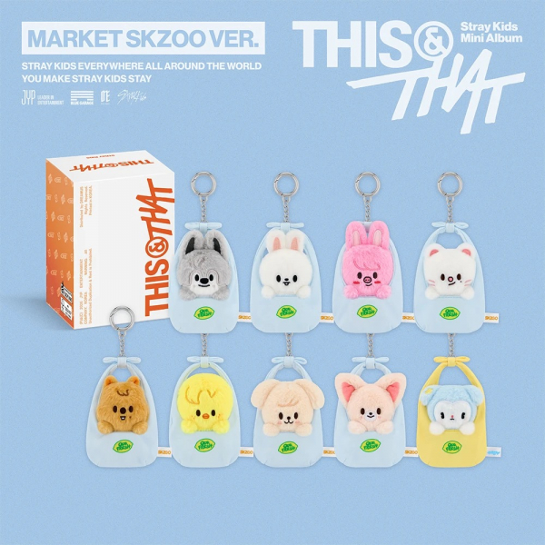 Stray Kids - This & That (Market Skzoo Ver.) (Random Ver.) i gruppen MERCHANDISE / Merch+Code / Kommende / K-Pop hos Bengans Skivbutik AB (5695127)