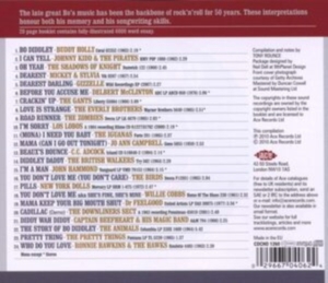 Various Artists - Bo Diddley Is A Songwriter i gruppen CD / Pop-Rock hos Bengans Skivbutik AB (569521)