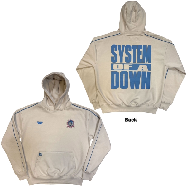 System Of A Down - Milan Event Tour 26 Uni Natrl Hoodie i gruppen MERCHANDISE / Hoodies / Nyheter / Metal hos Bengans Skivbutik AB (5695345r)