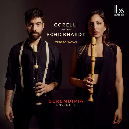 Serendipia Ensemble - Corelli After Schickhardt - Trio So i gruppen CD / Klassisk hos Bengans Skivbutik AB (5695383)