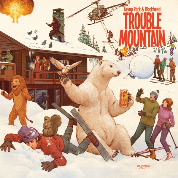 Aesop Rock & Blockhead - Trouble Mountain i gruppen CD / Kommende / Hip Hop-Rap hos Bengans Skivbutik AB (5695418)
