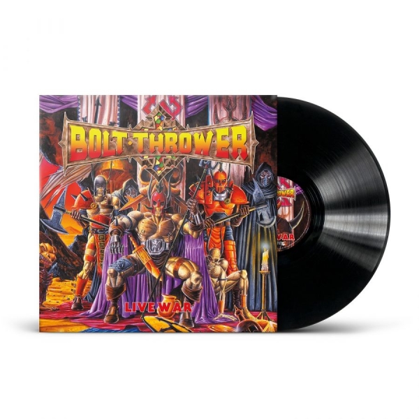 Bolt Thrower - Live War (Black Vinyl Lp) i gruppen VINYL / Kommende / Metal hos Bengans Skivbutik AB (5695421)