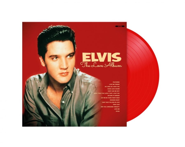 Presley Elvis - Love Album The (Red Vinyl Lp) i gruppen VINYL / Kommende / Pop-Rock hos Bengans Skivbutik AB (5695424)
