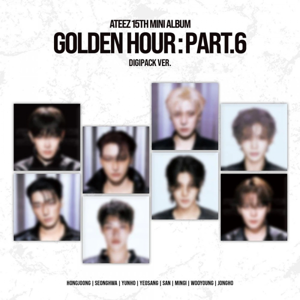 Ateez - Golden Hour : Part.6 (Digipack Ver.) (Random Ver.) i gruppen CD / Kommende / K-Pop hos Bengans Skivbutik AB (5695465)