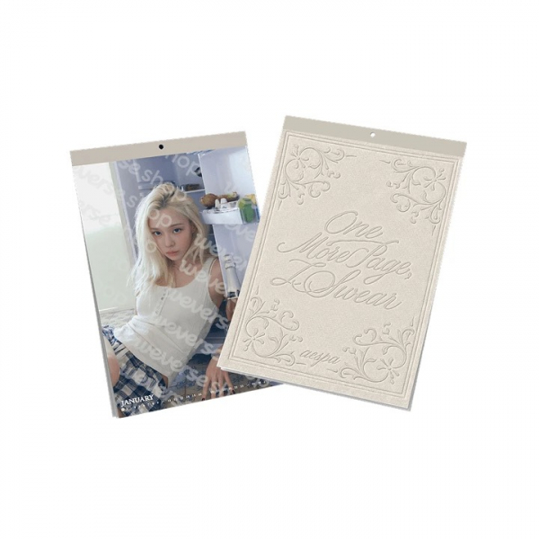 Aespa - 2027 Seasons Greetings (Wall Calendar) i gruppen MERCHANDISE / Merch / Kommende / K-Pop hos Bengans Skivbutik AB (5695473)