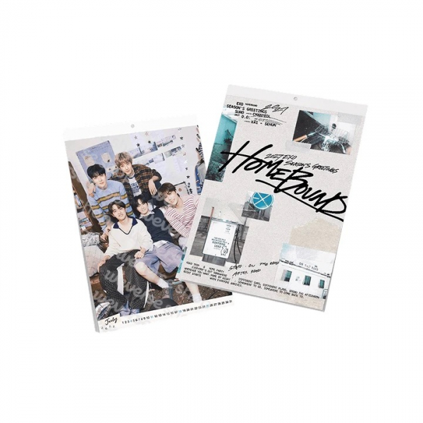 Exo - 2027 Seasons Greetings (Wall Calendar) i gruppen MERCHANDISE / Merch / Kommende / K-Pop hos Bengans Skivbutik AB (5695493)