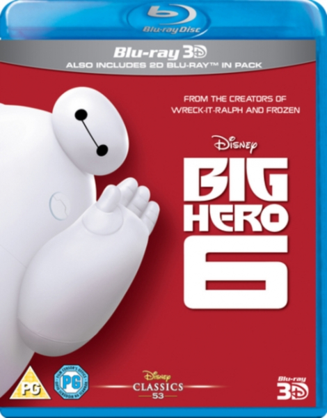 Movie - Big Hero 6 i gruppen FILM hos Bengans Skivbutik AB (5695500)
