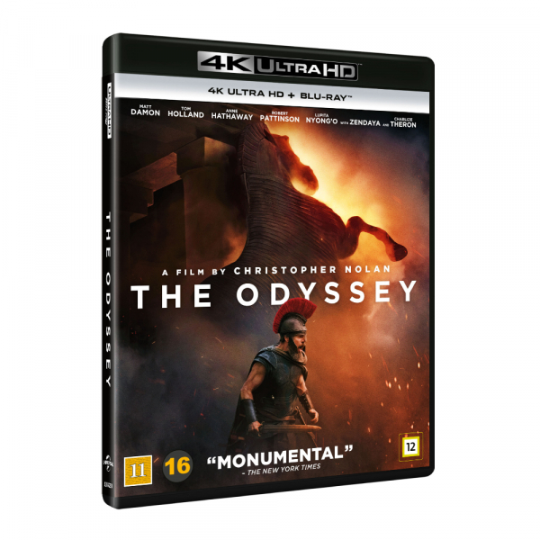Movie - The Odyssey (3-disc / 4K UHD + Blu-ray) i gruppen FILM / Film UHD-4K / / hos Bengans Skivbutik AB (5695529)