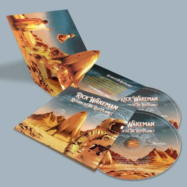Wakeman Rick - Return To The Red Planet (Pop-Up Cd i gruppen Musikk / CD+Blu-ray / Nyheter / Pop-Rock hos Bengans Skivbutik AB (5695625)