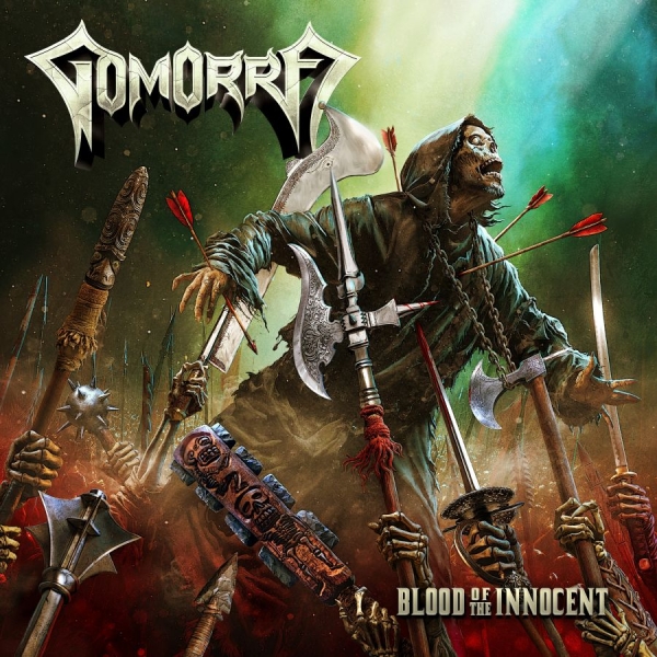 Gomorra - Blood Of The Innocent (Marbled Viny i gruppen VINYL / Kommende / Metal hos Bengans Skivbutik AB (5695674)