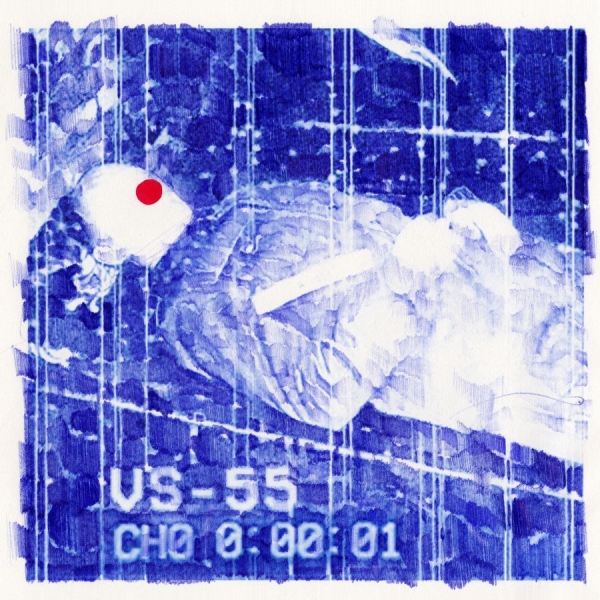 Vs--55 - Ch0 0:00:01 (Ltd. Ice Blue Transpar i gruppen VINYL / Kommende / Dance-Techno hos Bengans Skivbutik AB (5695761)
