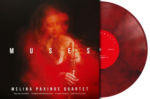 Melina Paxinos Quartet - Muses (Red Marbled Vinyl Lp) i gruppen VINYL / Kommende / Jazz hos Bengans Skivbutik AB (5695839)