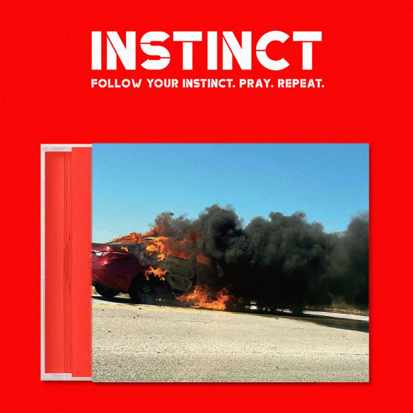 Nafla - Instinct (Regular Red Cd Ver.) i gruppen CD / Kommende / K-Pop hos Bengans Skivbutik AB (5695851)
