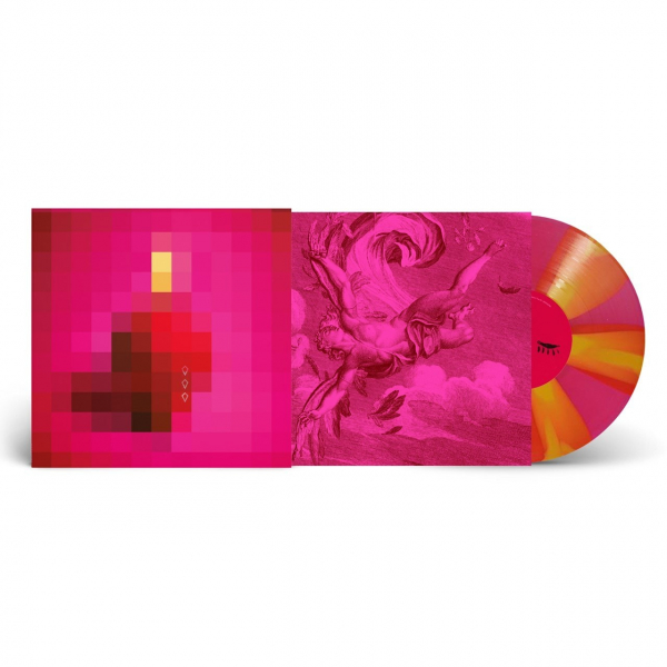 Arcade Fire - Pink Elephant - Neon Pink & Transparent Yellow i gruppen VINYL / Pop-Rock hos Bengans Skivbutik AB (5695865)
