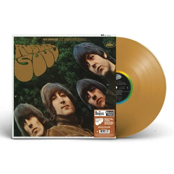 The Beatles - Rubber Soul (RSD US Album Gold Vinyl) i gruppen VI TIPSER / Record Store Day / RSD BF 2026 hos Bengans Skivbutik AB (5696150)