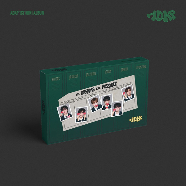 Adap - All Dreams Are Possible (Platform Ver.) i gruppen MERCHANDISE / Merch+Code / Kommende / K-Pop hos Bengans Skivbutik AB (5696163)