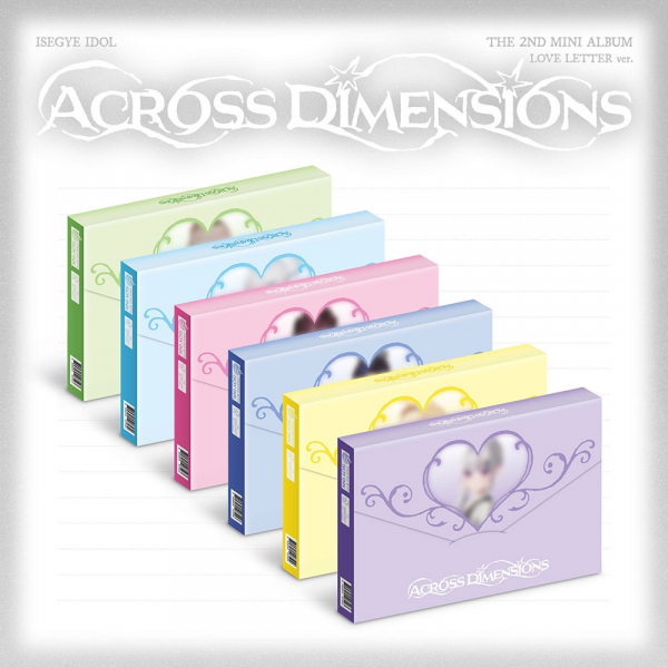 Isegye Idol - Across Dimensions (Love Letter Ver.) (Random Ver.) i gruppen CD / Kommende / K-Pop hos Bengans Skivbutik AB (5696508)