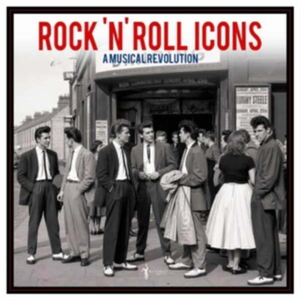Various Artists - Rock 'N' Roll Icons: A Musical Revolution (Ltd Nad Neon Pink Marble Vinyl) i gruppen VINYL / Importnyheter / Pop-Rock hos Bengans Skivbutik AB (5696512)