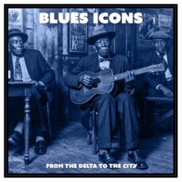 Various Artists - Blues Icons: From The Delta To The City (Ltd Nad Misty Blue Marble Vinyl) i gruppen VINYL / Importnyheter / Blues hos Bengans Skivbutik AB (5696513)