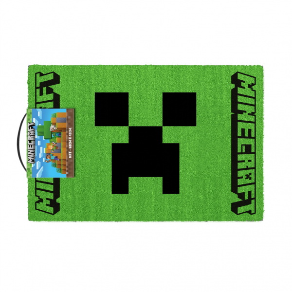 Minecraft - Minecraft Fabric Door Mat (Rectangle) i gruppen MERCH hos Bengans Skivbutik AB (5696531)