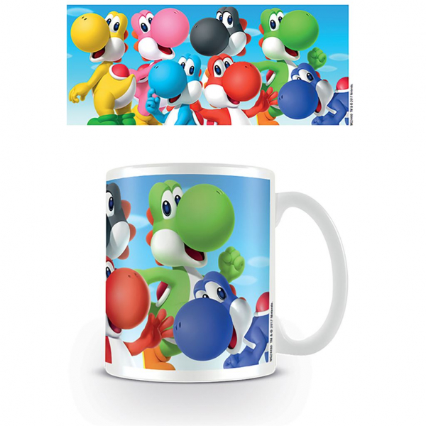 Super Mario - Yoshi's Mug i gruppen MERCH / Hjem & interiør / Krus hos Bengans Skivbutik AB (5696538)