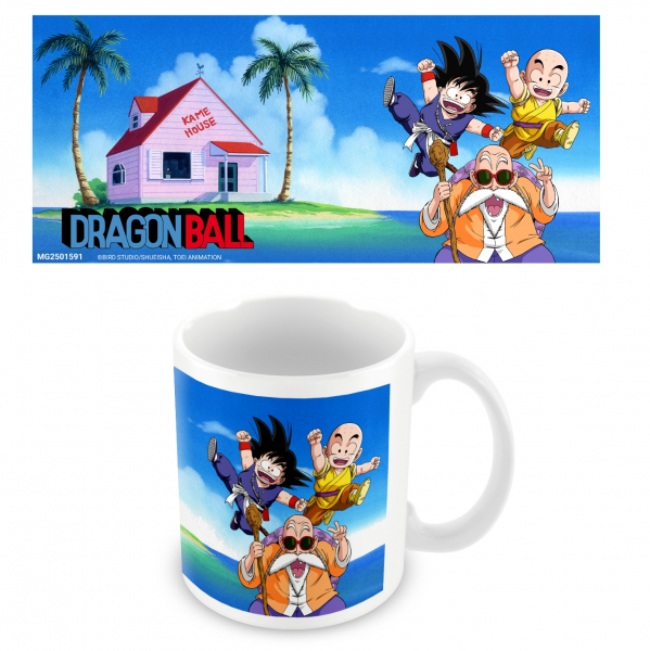 Dragon Ball - Kame House White Pod Mug i gruppen MERCH / Hjem & interiør / Krus hos Bengans Skivbutik AB (5696544)
