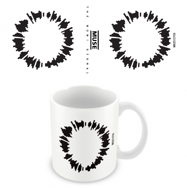 Muse - Soundwave White Pod Mug i gruppen MERCH / Hjem & interiør / Krus hos Bengans Skivbutik AB (5696546)