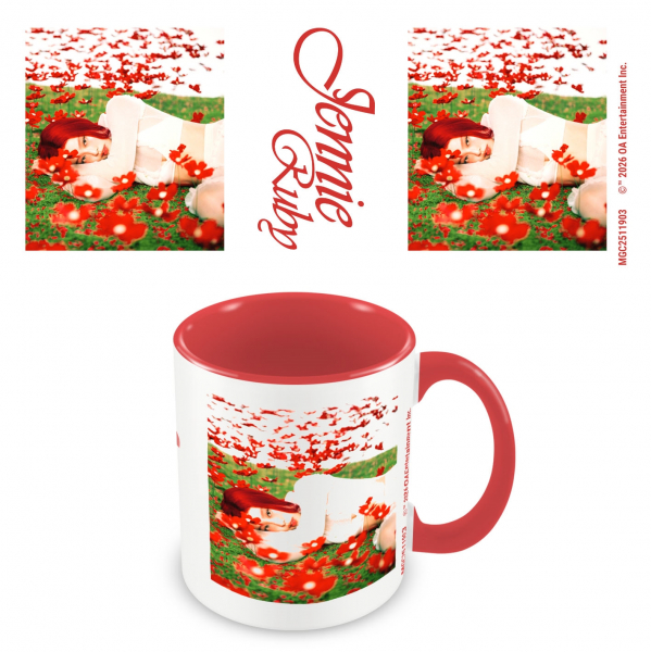 Jennie - Flowers Red Coloured Inner Pod Mug i gruppen MERCH / Hjem & interiør / Krus hos Bengans Skivbutik AB (5696552)
