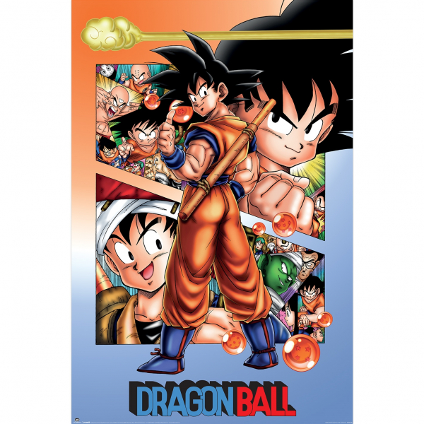 Dragon Ball - Goku Maxi Poster 91,5 X 61 Cm i gruppen MERCH / Plakater hos Bengans Skivbutik AB (5696560)