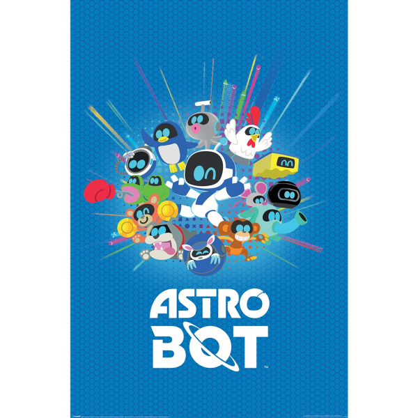 Playstation - Astro Bot (Friends) Maxi Poster 91,5 X 61 Cm i gruppen MERCH / Plakater hos Bengans Skivbutik AB (5696561)