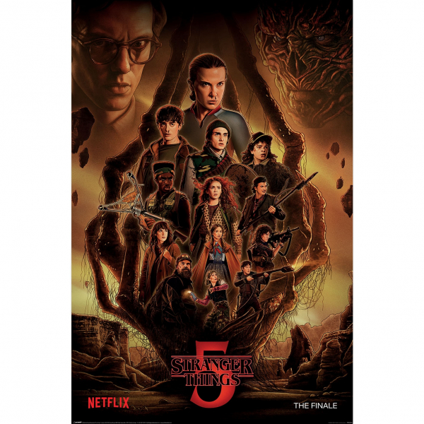 Stranger Things - S5 The Finale Maxi Poster 91,5 X 61 Cm i gruppen MERCH / Plakater hos Bengans Skivbutik AB (5696570)
