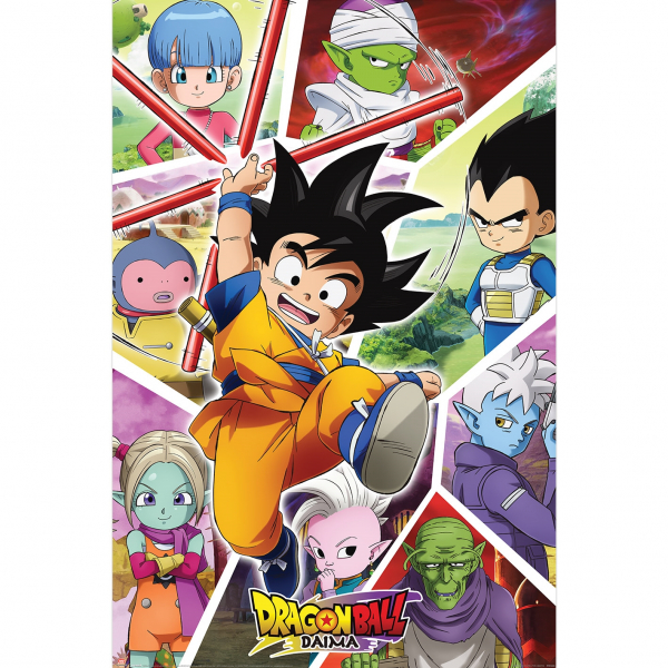 Dragon Ball - Daima (Power Pole) Maxi Poster 91,5 X 61 Cm i gruppen MERCH / Plakater hos Bengans Skivbutik AB (5696571)