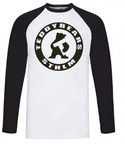 Teddybears - Tb Logo (Longsleeve Bw) i gruppen MERCH / Klær / T-skjorter hos Bengans Skivbutik AB (5696645r)