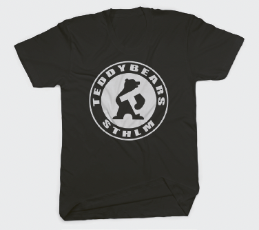 Teddybears - Tb-Logo Bw Tour (Black) i gruppen MERCH / Klær / T-skjorter hos Bengans Skivbutik AB (5696648r)
