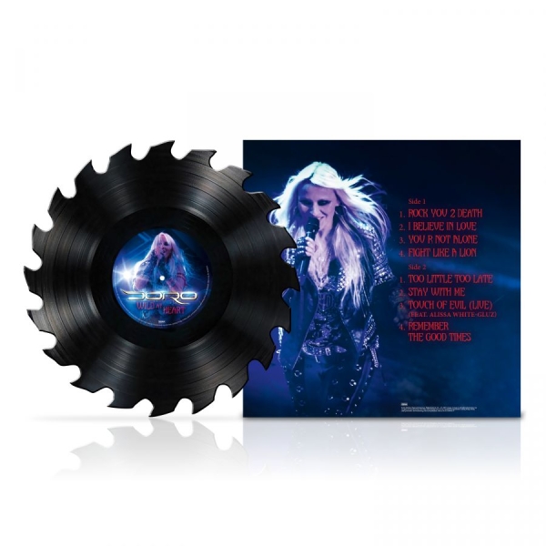 Doro - Wild At Heart (Shaped Vinyl Lp) i gruppen VINYL / Metal hos Bengans Skivbutik AB (5696695)