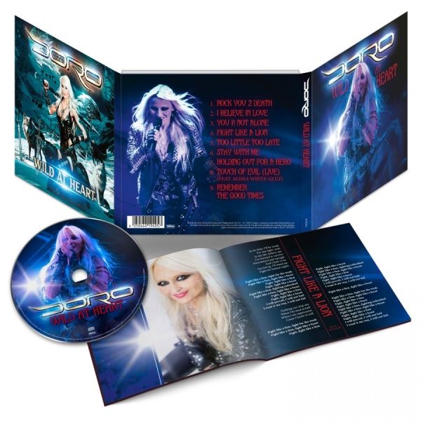Doro - Wild At Heart (Digipack) Random Cov i gruppen CD / Kommende / Metal hos Bengans Skivbutik AB (5696706)