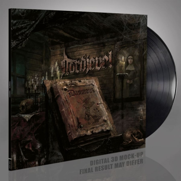 Nordjevel - Damnous (Black Vinyl Lp) i gruppen VINYL / Metal hos Bengans Skivbutik AB (5696752)