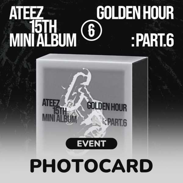 Ateez - Golden Hour : Part.6 (Earphone Charm Ver.) + WM i gruppen MERCHANDISE / Merch+Code / Kommende / K-Pop hos Bengans Skivbutik AB (5696766)