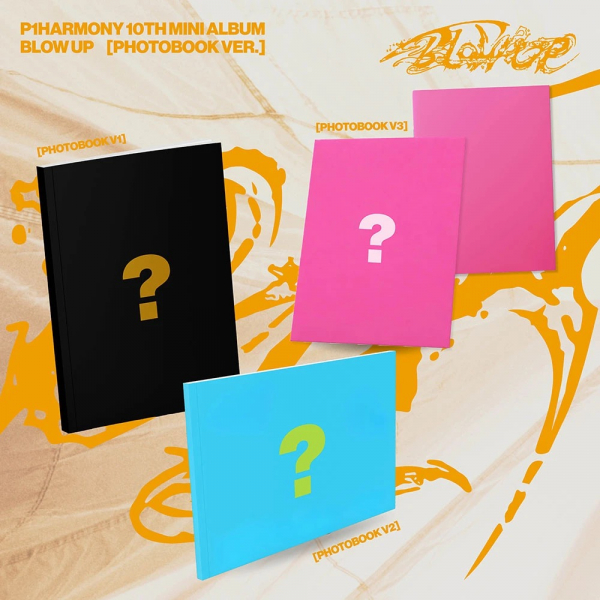 P1Harmony - Blow Up (Photobook Ver.) (Random Ver.) i gruppen CD / Kommende / K-Pop hos Bengans Skivbutik AB (5696786)