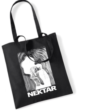 Nektar - Totebag Black - Nektar X Robert Hurula i gruppen MERCHANDISE / Merch / Kommende / Pop-Rock hos Bengans Skivbutik AB (5696842)