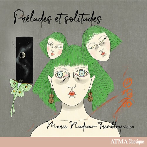 Nadeau-Tremblay Marie - Préludes & Solitudes i gruppen CD / Toppselgere hos Bengans Skivbutik AB (5696895)