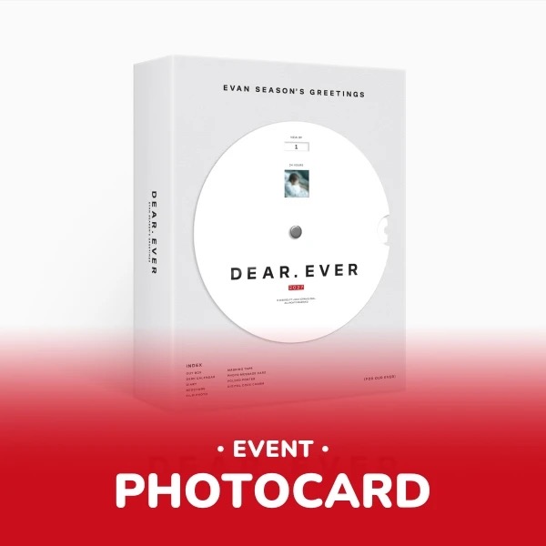 Evan - 2027 Seasons Greetings Dear. Ever + WM i gruppen MERCHANDISE / Merch / Kommende / K-Pop hos Bengans Skivbutik AB (5697256)