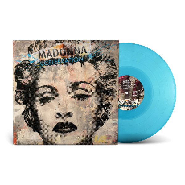 Madonna - Celebration (Translucent Light Blue Vinyl) i gruppen VINYL / Kommende / Pop-Rock hos Bengans Skivbutik AB (5697356)