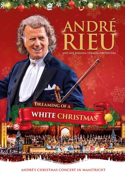 André Rieu - Dreaming Of A White Christmas i gruppen Musikkk-DVD & Bluray / Kommende hos Bengans Skivbutik AB (5697367)
