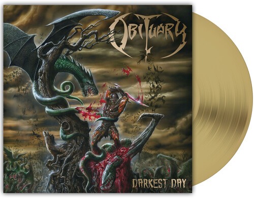Obituary - Darkest Day (Reissue) i gruppen VINYL / Kommende / Metal hos Bengans Skivbutik AB (5697432)