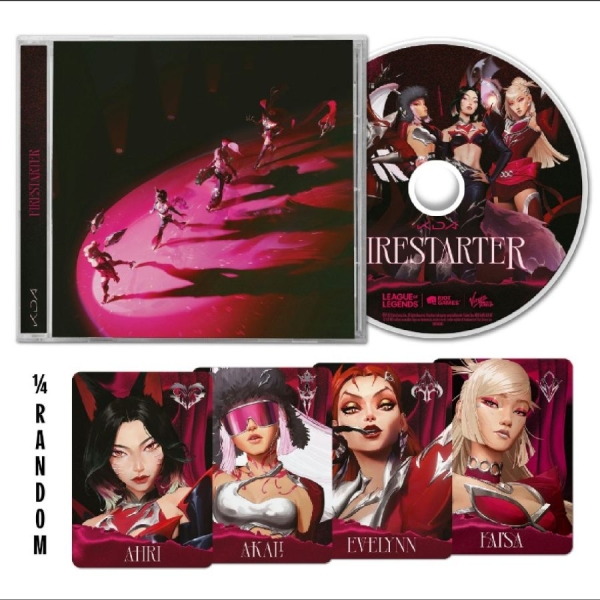 K/Da - Firestarter (Ep) i gruppen CD / Kommende / Pop-Rock hos Bengans Skivbutik AB (5697459)