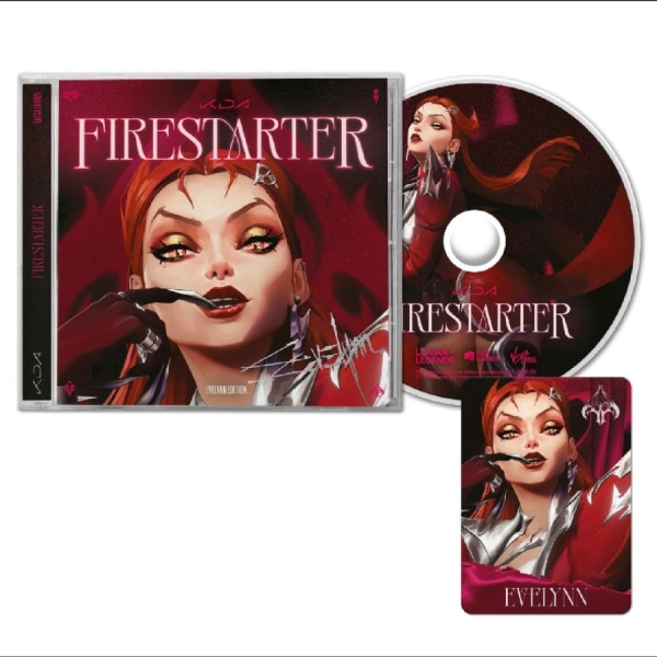 K/Da - Firestarter (Ep) i gruppen CD / Kommende / K-Pop,Pop-Rock hos Bengans Skivbutik AB (5697462)
