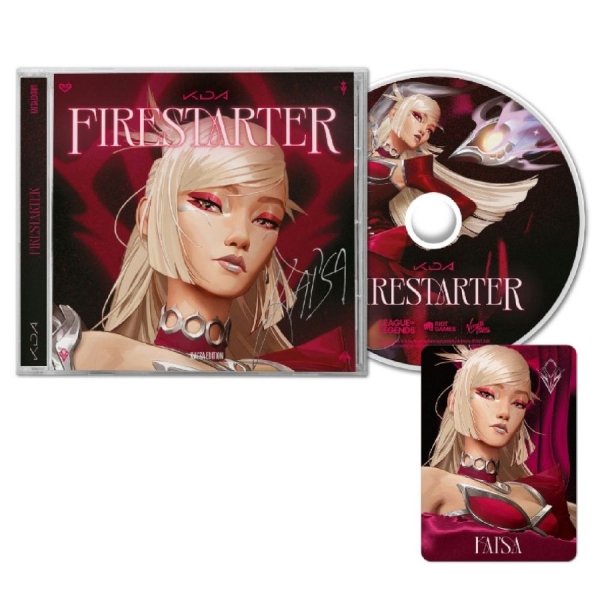 K/Da - Firestarter (Ep) i gruppen CD / Kommende / K-Pop,Pop-Rock hos Bengans Skivbutik AB (5697463)
