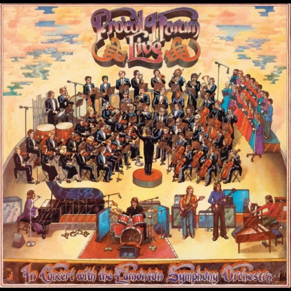 Procol Harum - Live In Concert With The Edmonton S i gruppen VINYL / Kommende / Pop-Rock hos Bengans Skivbutik AB (5697504)