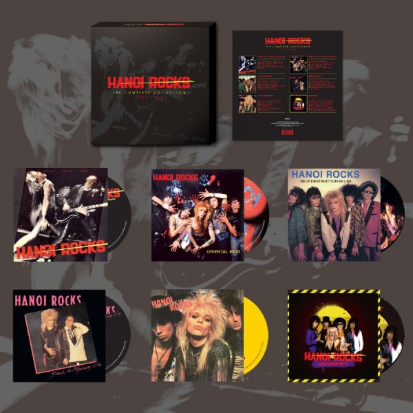 Hanoi Rocks - The Complete Collection 1981-1984 i gruppen CD / Kommende / Pop-Rock hos Bengans Skivbutik AB (5697540)